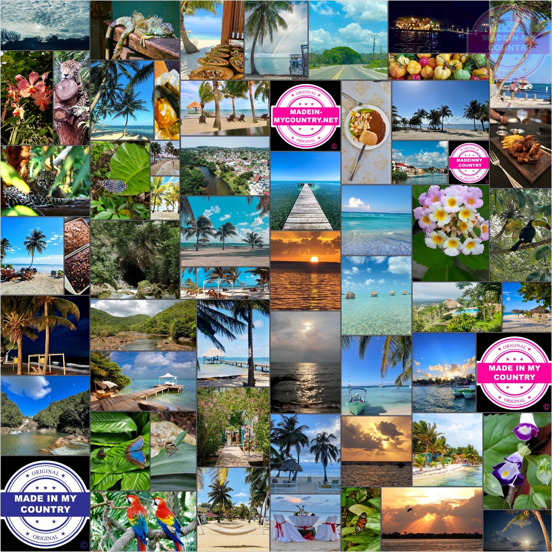 MadeinMycountry Belize: Caribbean dream destination! MadeinMycountry is a global platform that celebrates and supports local history, culture, art, and nature conservation efforts. For two decades, we have been sponsoring local museums, cultural organizations, travel destinations, historical sites and various cultural events around the world.