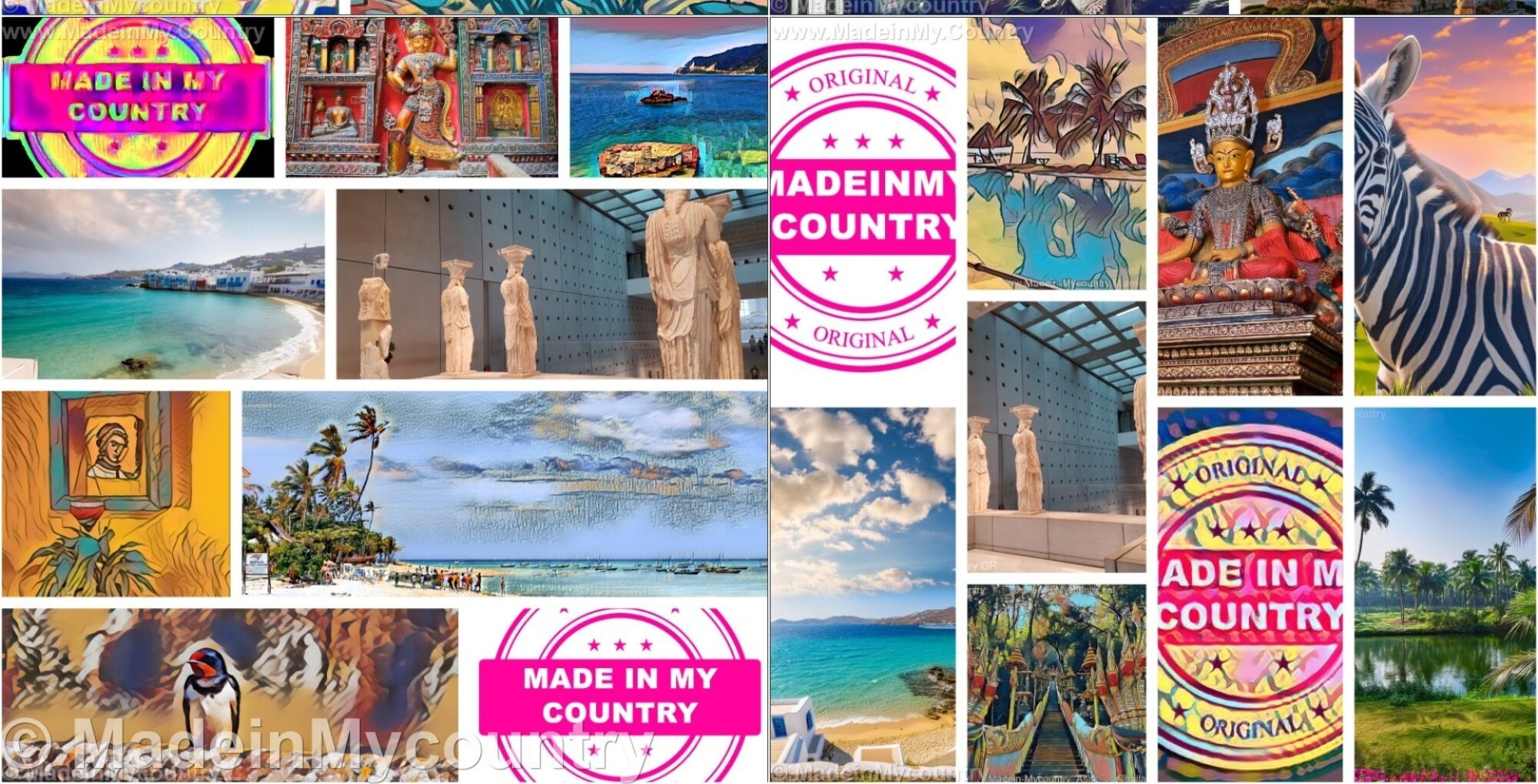 Welcome to MadeinMycountry! Celebrate and Support Local Culture with MadeinMycountry MadeinMycountry is a global platform that celebrates and supports local history, culture, art, and nature conservation efforts.